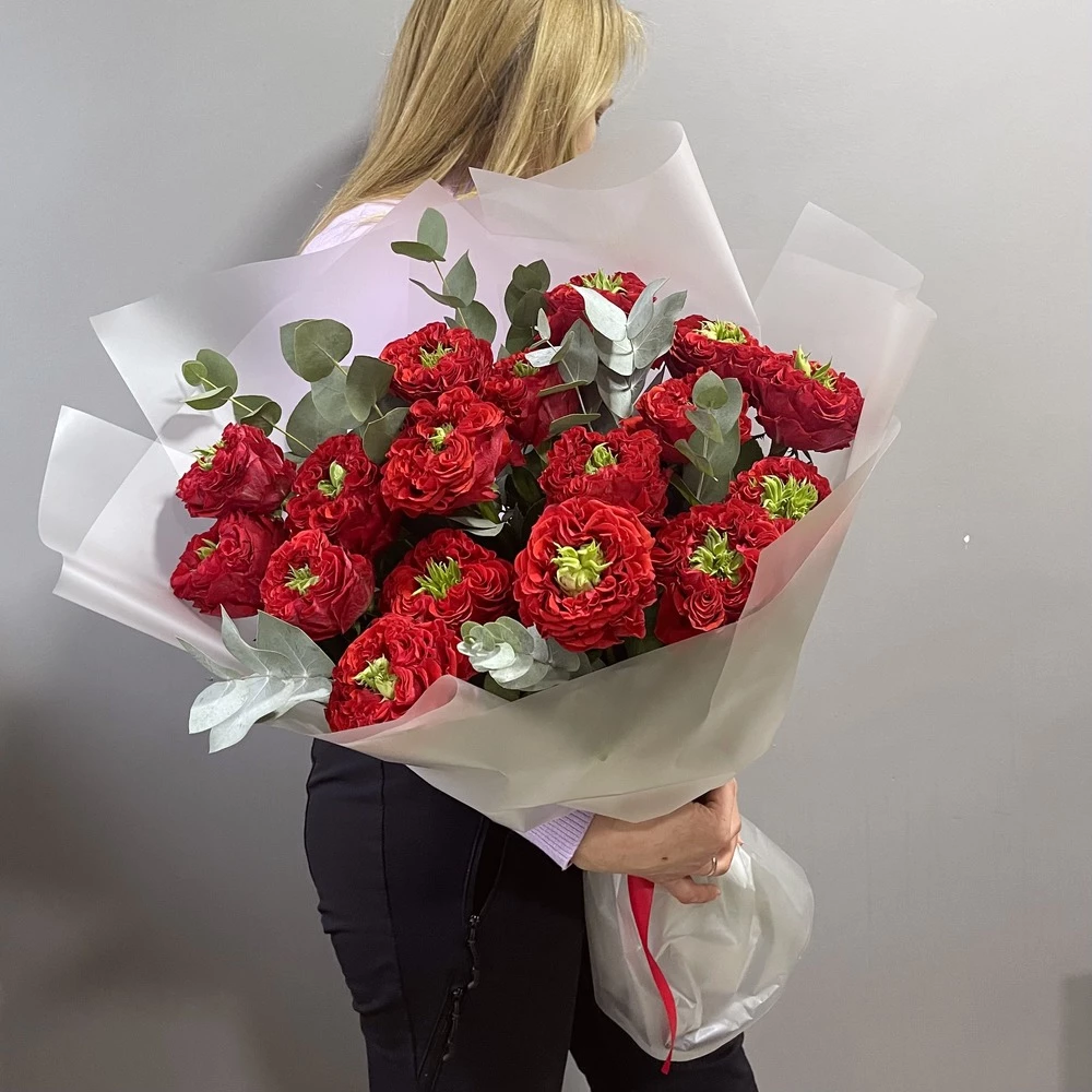 Монобукет Пионовидных роз