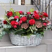 
											Букет в корзине 