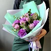 
											Букет на 8 марта с тюльпанами, гвоздиками и эвкалиптом