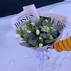 
											Букет на 8 марта с тюльпанами и сиренью