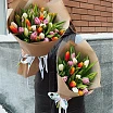 
											Букет для мамы и дочки из тюльпанов