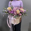 
											Букет в шляпной коробке 