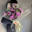 
											Монобукет из 51 сиреневых диантусов